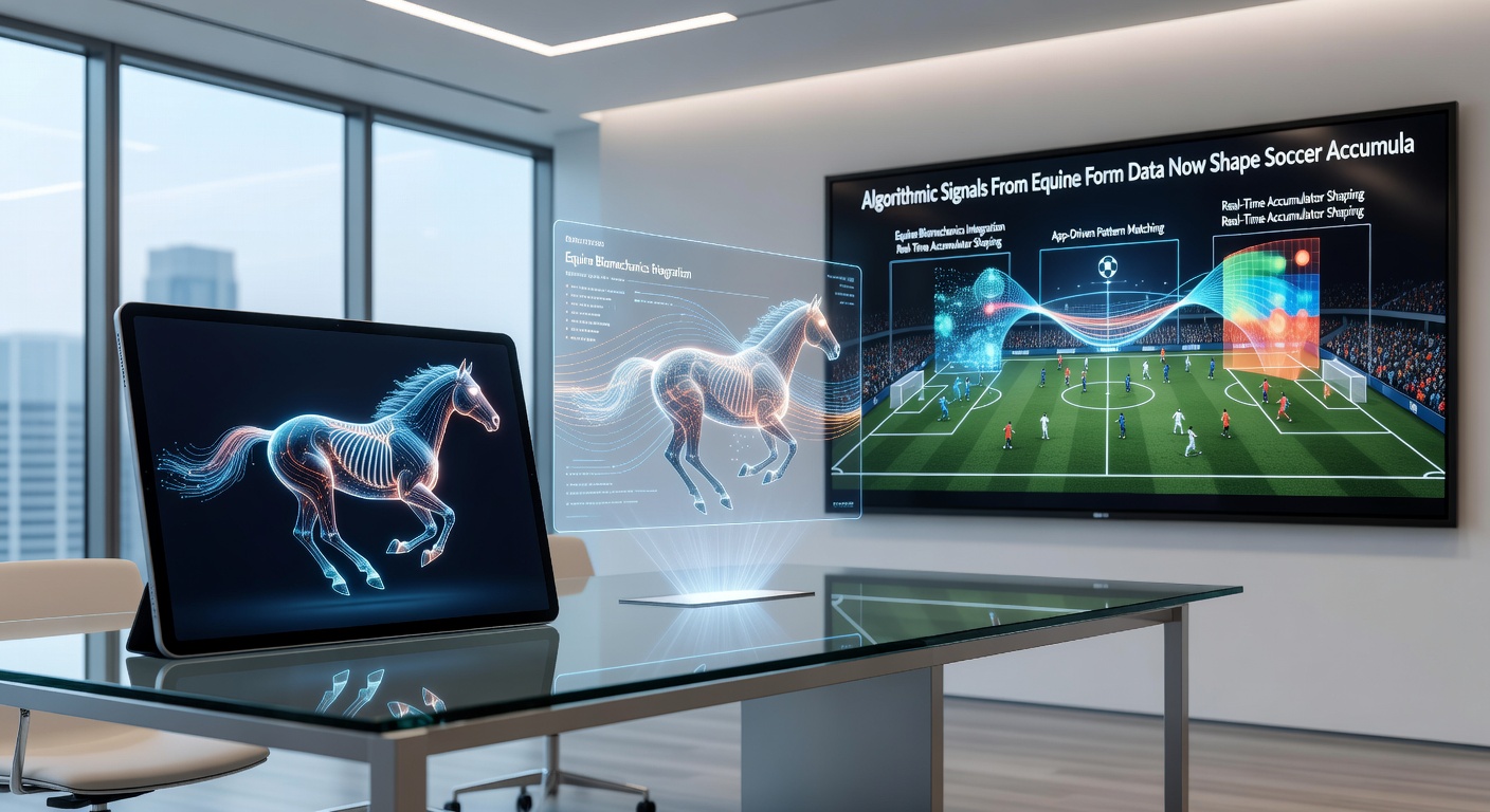 Dashboard view of layered bonus tracking with equine-to-soccer signal mapping and accumulator progress indicators