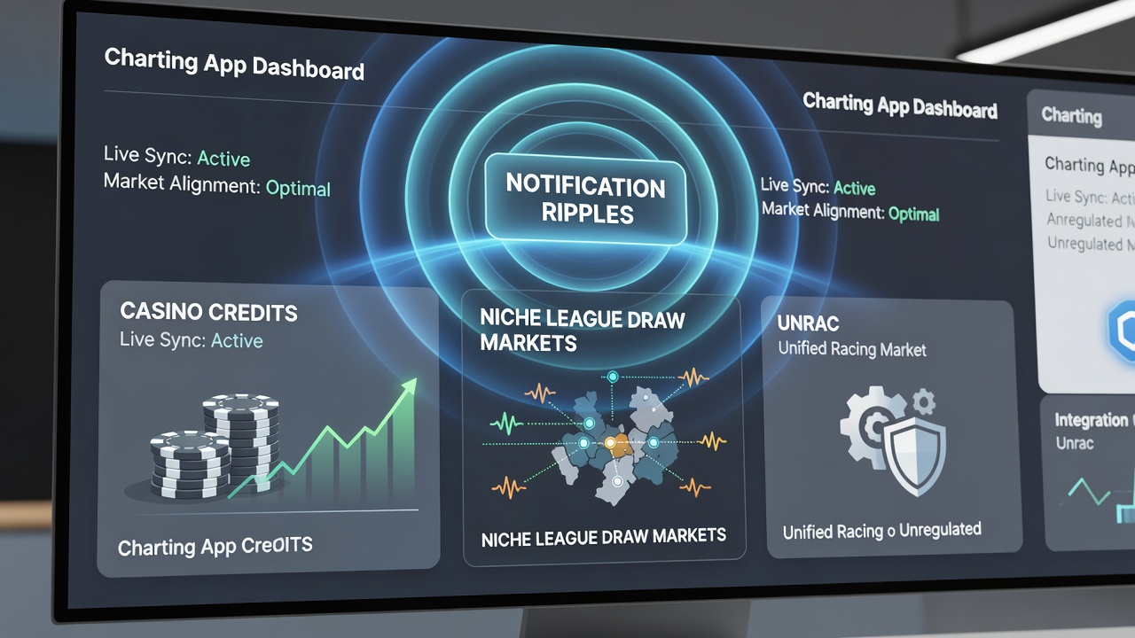 Screenshot of charting app displaying aligned credits for niche football draws and unraced horse entries