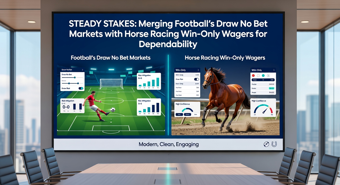 Strategic betting board showing DNB football odds alongside horse racing win-only selections, highlighting merged payout potential